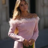 VESTIDO 'GIO' ROSA