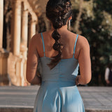 'AURORA' DRESS BLUE SERENITY