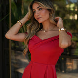 VESTIDO 'AMARI' VERMELHO