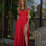 VESTIDO 'AMARI' VERMELHO