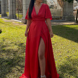 VESTIDO 'GISELLE' VERMELHO
