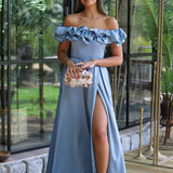 VESTIDO 'MARYA' AZUL SERENITY