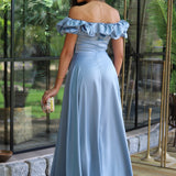VESTIDO 'MARYA' AZUL SERENITY