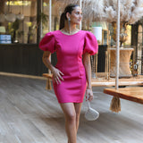 VESTIDO 'MELROSE' FUCSIA