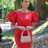 VESTIDO 'MELROSE' VERMELHO