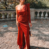 VESTIDO 'GARDÉNIA' TIJOLO