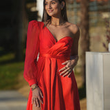 VESTIDO 'SOLEIL' VERMELHO