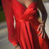 VESTIDO 'SOLEIL' VERMELHO