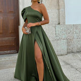 VESTIDO 'JOSEPHINE' VERDE OLIVA