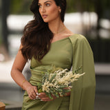 VESTIDO 'GABRIELLE' PISTACHE