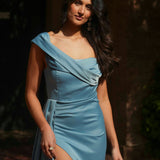 VESTIDO 'BELDI' AZUL SERENITY