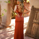 KLEID 'PALOMA' ZIEGEL