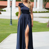 VESTIDO 'SALOMÉ' AZUL MARINHO