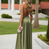 VESTIDO 'SALOMÉ' PISTACHE
