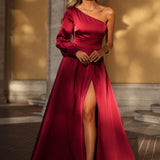 Vestido 'Firenze' Bordó