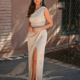 VESTIDO 'TABHITA' CREME