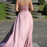 VESTIDO 'ALBA' ROSA VELHO