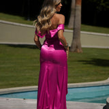 VESTIDO 'MANON' FUCSIA