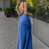VESTIDO 'HERA' AZUL COBALTO