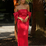 DRESS 'ASTRID' RED