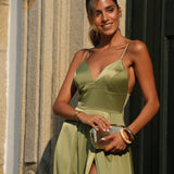 ROBE 'POLLY' PISTACHE