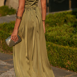 DRESS 'SHARMA' SOFT OLIVE