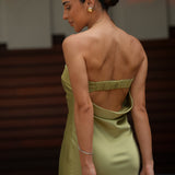 VESTIDO 'LUCY' VERDE MARGARIDA