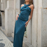 DRESS 'ANDREIA' OCEAN BLUE