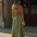 DRESS 'SASA' PISTACHIO
