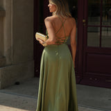 DRESS 'SASA' PISTACHIO