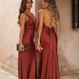 VESTIDO 'BIANCA' TERRACOTTA