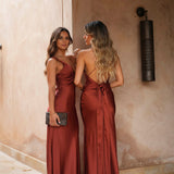 VESTIDO 'LUNA' TERRACOTTA