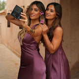 VESTIDO 'MIRNA' MALVA