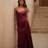 ROBE 'MELLOW' BORDEAUX