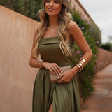 VESTIDO 'LEILA' SOFT OLIVA