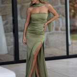 VESTIDO 'BARBARA' PISTACHE