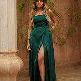 KLEID 'MIRNA' FLASCHENGRÜN