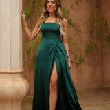 KLEID 'MIRNA' FLASCHENGRÜN