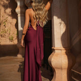VESTIDO 'MELISSA' BURGUNDY