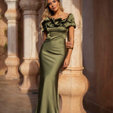 DRESS 'JULIANA' SOFT OLIVE