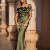 DRESS 'JULIANA' SOFT OLIVE