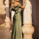 DRESS 'JULIANA' SOFT OLIVE