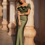DRESS 'JULIANA' SOFT OLIVE