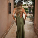 VESTIDO 'MELISSA' SOFT OLIVA