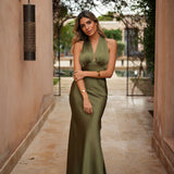 VESTIDO 'MELISSA' SOFT OLIVA