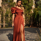 VESTIDO 'JOSEPHINE' TERRACOTA