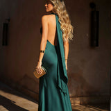 VESTIDO 'MELISSA' VERDE GARRAFA