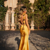 KLEID 'VENEDIG' GELB