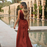 ROBE 'CAMILLA' TERRACOTTE