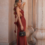 VESTIDO 'VENICE' TERRACOTTA